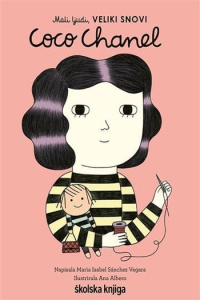 Mali ljudi, veliki snovi: Coco Chanel (Slikovnica) - naslovnica