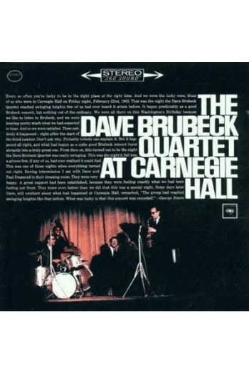 Dave Brubeck Quartet, Dave Brubeck - At Carnegie Hall 1963 CD - omot