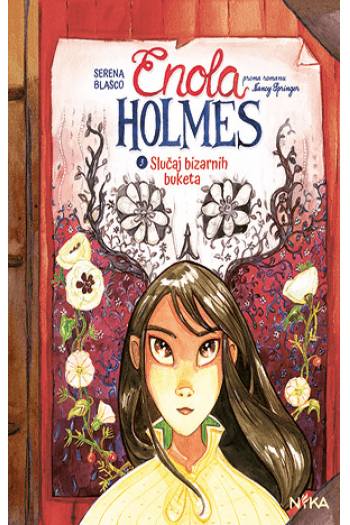 Enola Holmes 3: Slučaj bizarnih buketa (Strip) - naslovnica