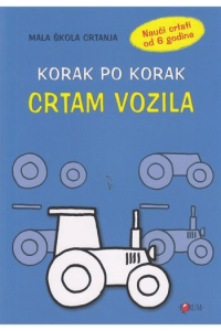 Korak po korak - Crtam vozila - naslovnica