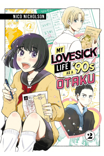 My Lovesick Life As A 90S Otaku, Volume 02 (Manga) - naslovnica