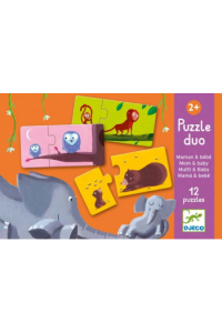 Puzzle duo - Mama i beba - slika proizvoda