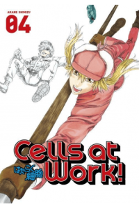 Cells at Work!, Vol. 04 (Manga) - naslovnica