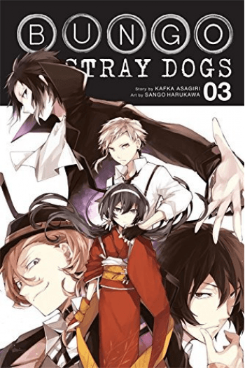 Bungo Stray Dogs, Vol. 03 (Manga) - naslovnica
