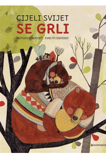 Cijeli svijet se grli (Slikovnica) - naslovnica