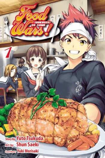 Food Wars!, Vol. 01 (Manga) - naslovnica