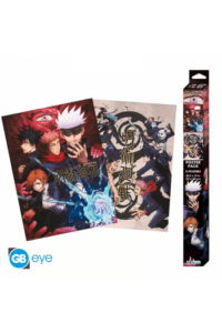 Jujutsu Kaisen - Set 2 Chibi Posters - Group And Schools (52X38) - slika proizvoda