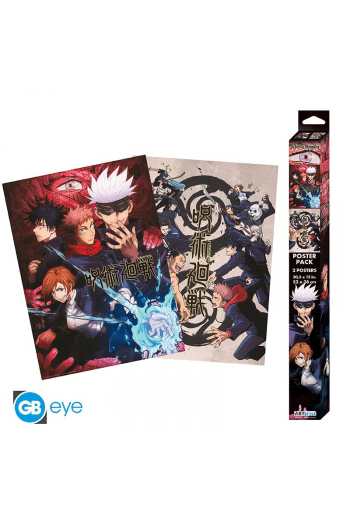 Jujutsu Kaisen - Set 2 Chibi Posters - Group And Schools (52X38) - slika proizvoda