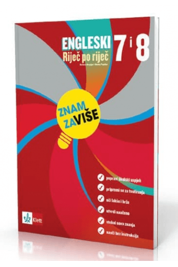 Znam za više - Engleski 7-8 Riječ po riječ - naslovnica