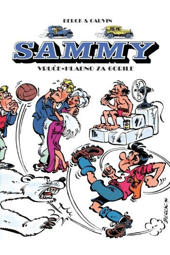 Vruće-hladno za gorile (Strip) - naslovnica
