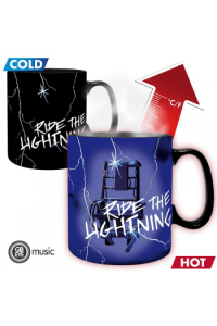 Metallica - Mug Heat Change-460 ml-Ride The Lightning - Cardboard