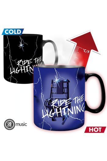 Metallica - Mug Heat Change-460 ml-Ride The Lightning - Cardboard - slika proizvoda