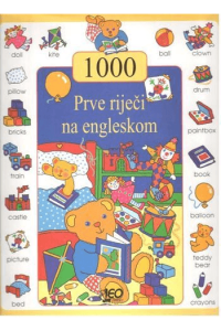 1000 Prve Riječi Na Engleskom - naslovnica