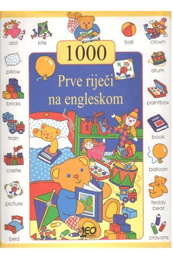 1000 Prve Riječi Na Engleskom - naslovnica