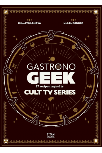Gastronogeek Cult TV Cookbook (Kuharica) - naslovnica