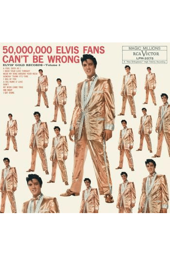 Elvis Presley - 50,000,000 Elvis Fans Can't Be Wrong: El LP - omot