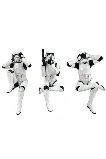 Nemesis Now Three Wise Sitting Stormtroopers - slika proizvoda