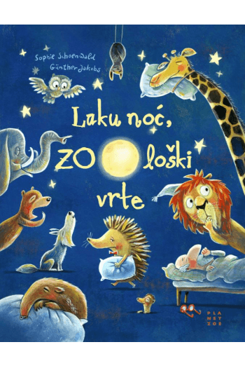 Laku noć, zoološki vrte (Slikovnica) - naslovnica