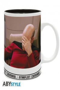 STAR TREK  - Mug - 320 ml - Facepalm - subli - with box - slika proizvoda