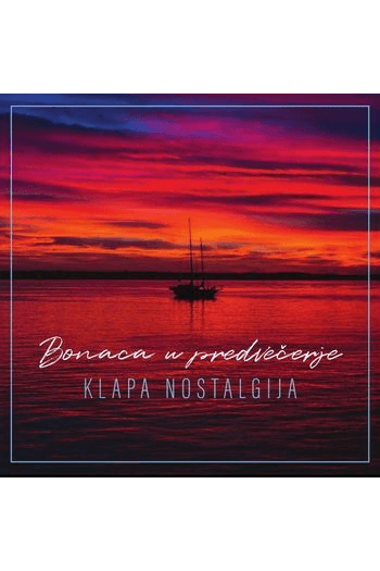 Klapa Nostalgija - Bonaca u predvečerje CD - omot