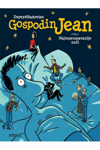 Gospodin Jean 1: Najneprospavanije noći (Strip) - naslovnica
