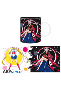 Sailor Moon - Mug - 320 Ml - Sailor Moon Vs Black Lady -Subli -Box