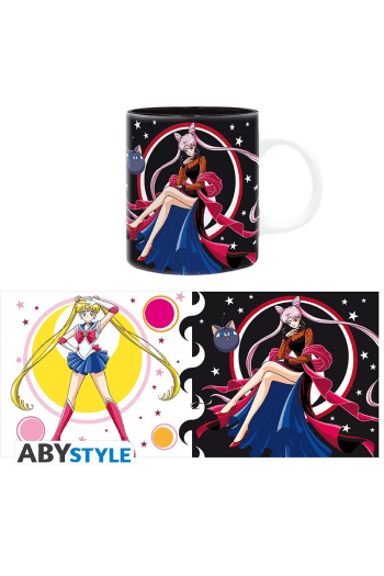 Sailor Moon - Mug - 320 Ml - Sailor Moon Vs Black Lady -Subli -Box - slika proizvoda