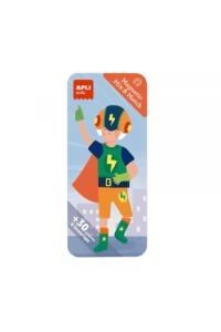 Igra Apli superheroj kombiniranje različitih komada odjeće i ukrasnih elemenata 19709 - slika proizvoda