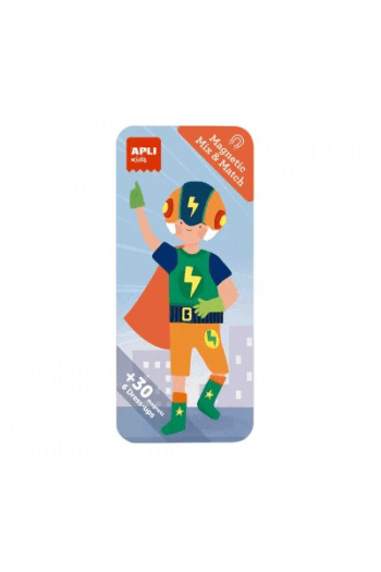 Igra Apli superheroj kombiniranje različitih komada odjeće i ukrasnih elemenata 19709 - slika proizvoda