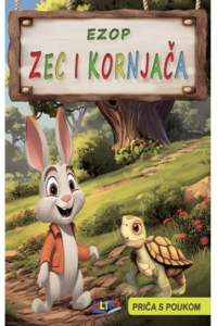 Zec i Kornjača - priča s poukom (Slikovnica) - naslovnica