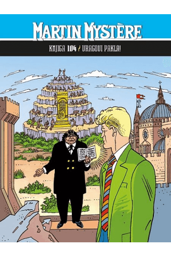 Martin Mystere biblioteka 104 - Vragovi pakla! (Strip) - naslovnica