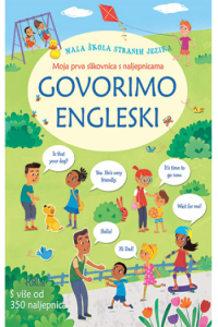 Govorimo engleski: Moja prva slikovnica s naljepnicama - naslovnica