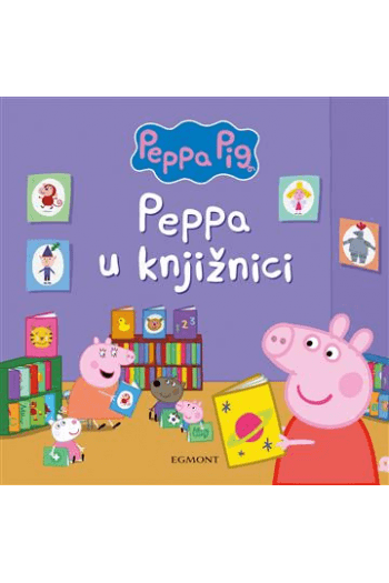 Peppa Pig: U knjižnici (Slikovnica) - naslovnica