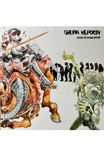 Grupa Nepočin - Svijet po kojem gazim LP - omot