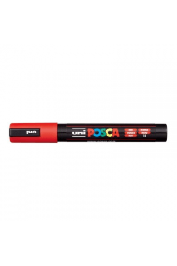 Marker Uni pc-5m Posca crveni - slika proizvoda