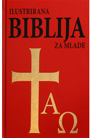 Ilustrirana Biblija za mlade (CRVENA) - naslovnica
