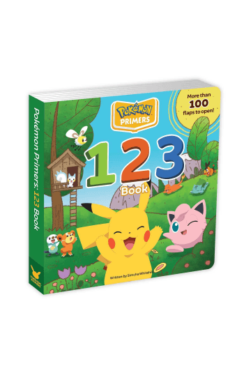 Pokemon Primers: 123 Book (Slikovnica) - naslovnica