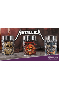 Nemesis Now Metallica Shot Glass Set 8.5cm - slika proizvoda