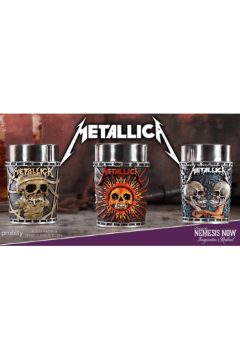 Nemesis Now Metallica Shot Glass Set 8.5cm - slika proizvoda