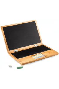 I-Wood - laptop with blackboard and white chalk- 28x19,5x2,5cm