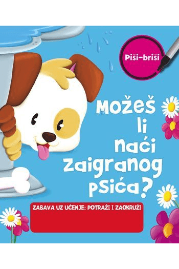 Možeš li naći zaigranog psića? - naslovnica