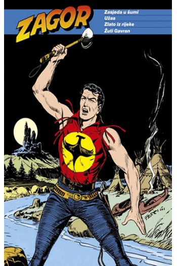 Zagor knjiga 1 (Strip) - naslovnica