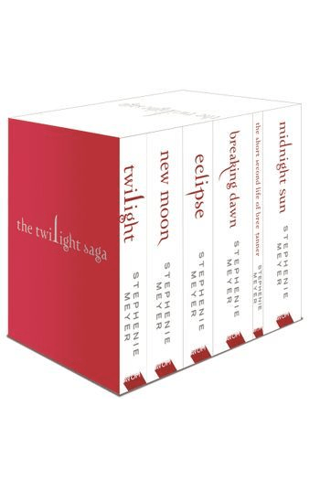 Twilight Saga 6 Book Set (White Cover) knjiga