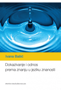 Dokazivanje i odnos prema znanju u jeziku znanosti - naslovnica