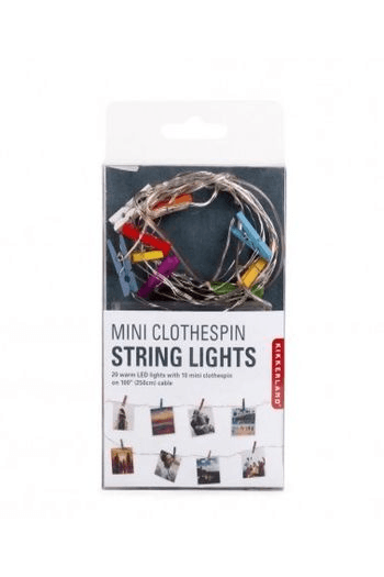 Mini Clothespin String Lights - slika proizvoda