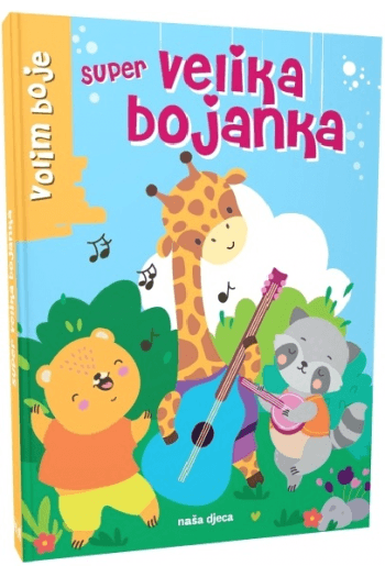 Volim boje - Super velika bojanka - naslovnica
