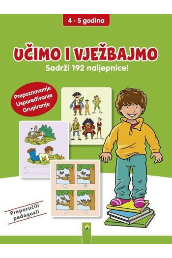 Učimo i vježbajmo 4-5 godina - naslovnica