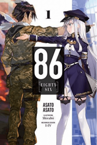 86--Eighty-Six, Vol. 1 (Light Novel) (Manga) - naslovnica