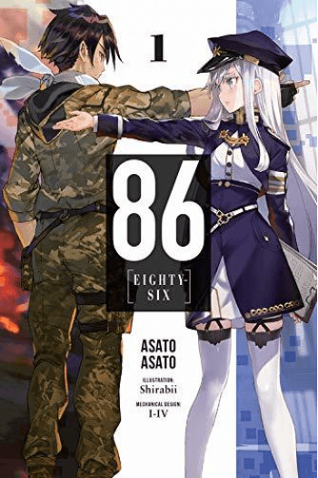 86--Eighty-Six, Vol. 1 (Light Novel) (Manga) - naslovnica