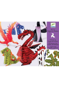 Kreativni set - Papirnati zmajevi